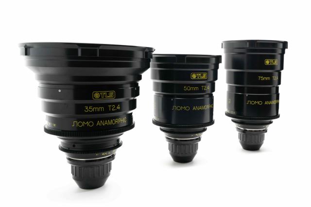 Lomo Round Front Anamorphic Lenses (TLS Rehoused)