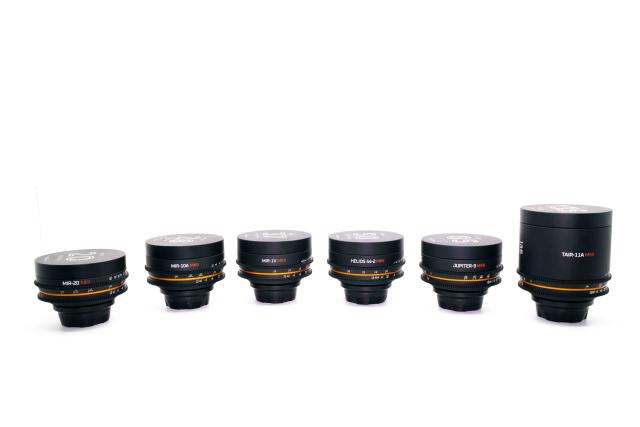 IronGlass Primes - MKII Soviet Rehoused Lenses