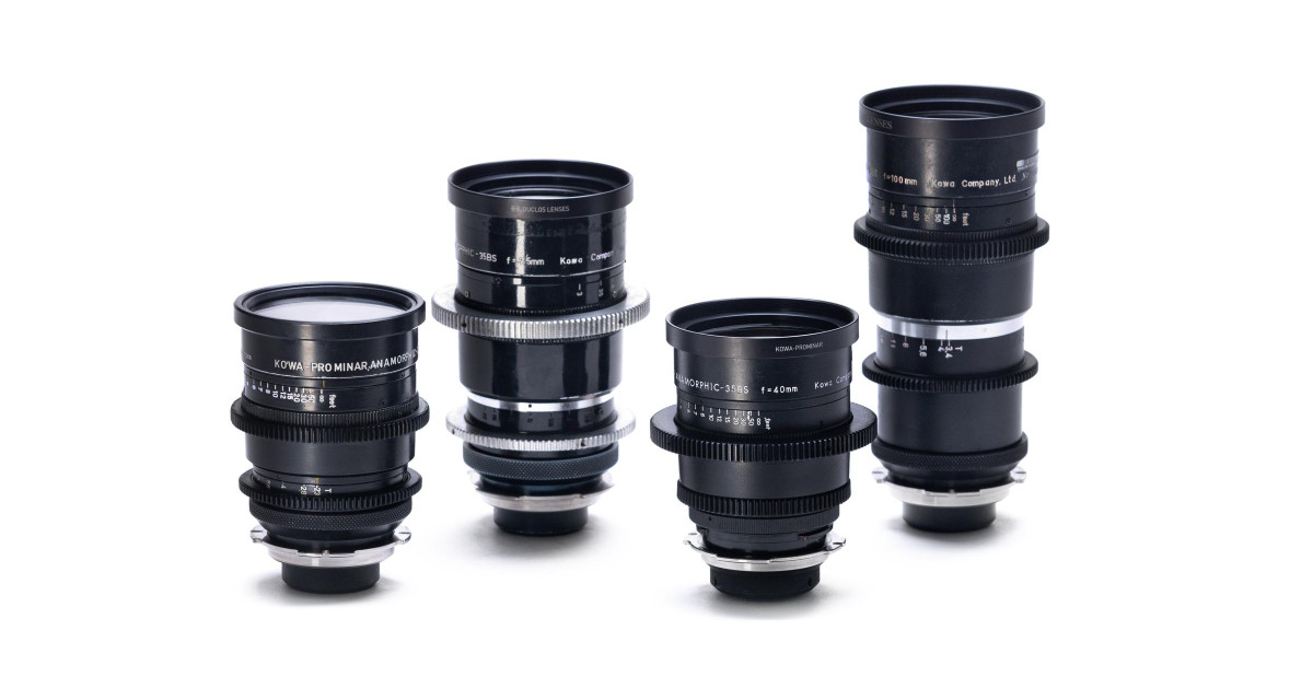Kowa Anamorphic Primes - Keslow Camera