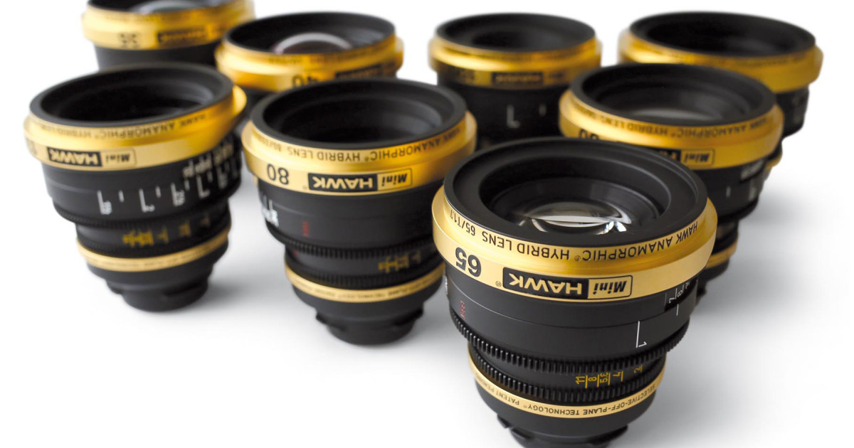 MiniHawk Hybrid Anamorphic Primes - Keslow Camera